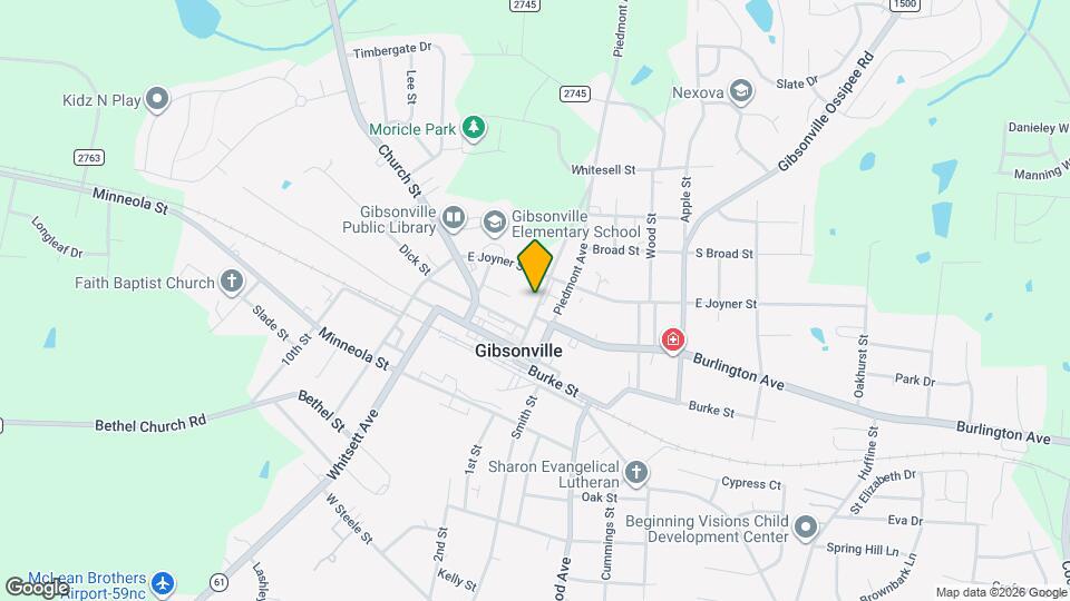 227 Lewis St Map and Location Details