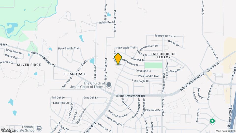 10216 Pack Saddle Ct Map and Location Details