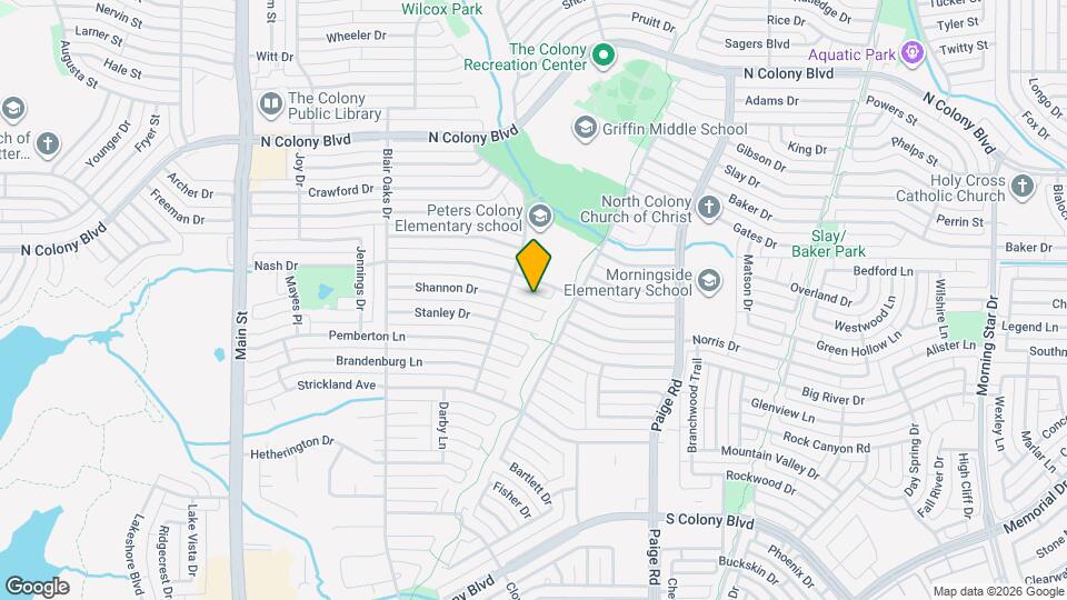 5117 Shannon Dr Map and Location Details