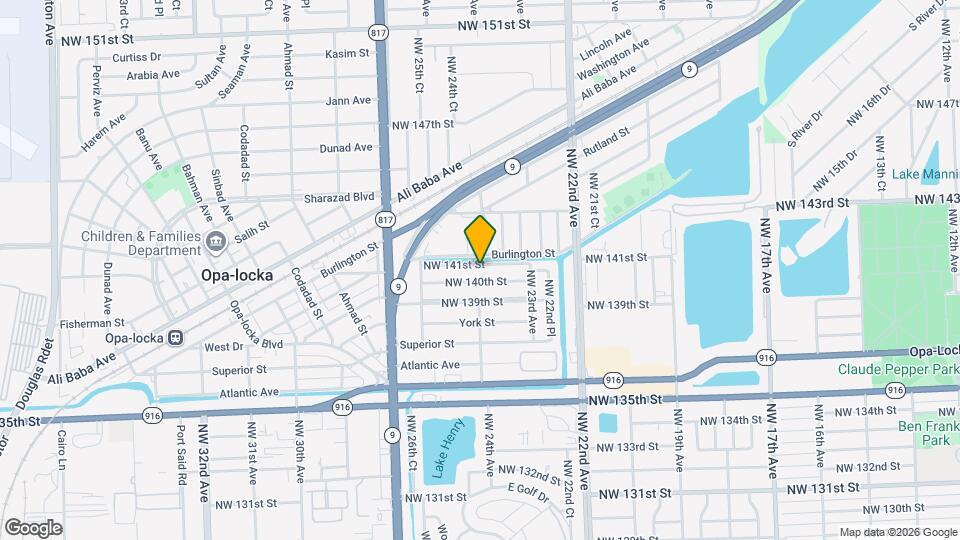 2420 NW 141st St Map and Location Details