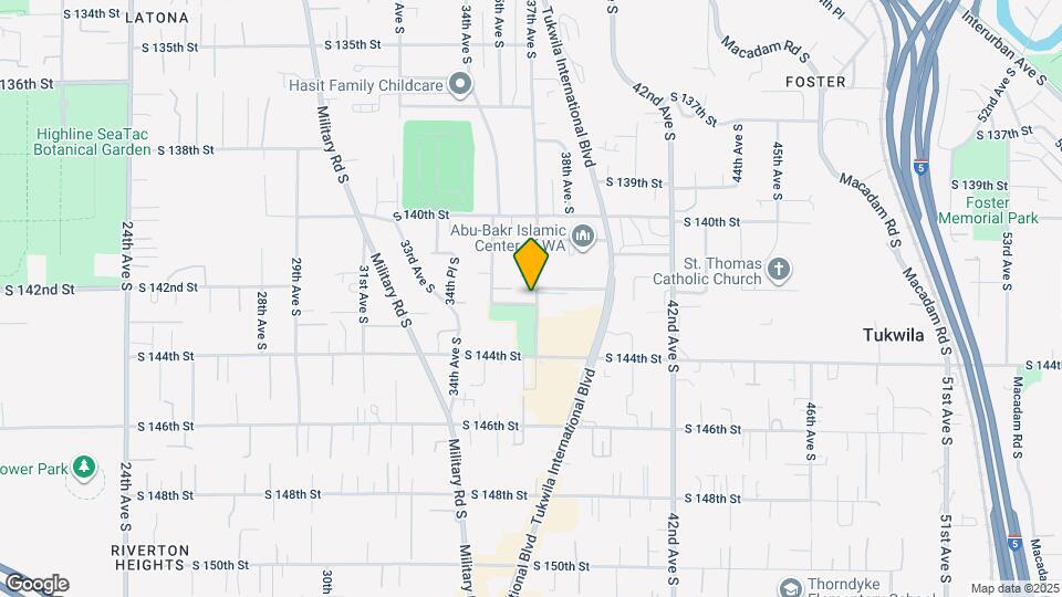 1025 S 112th St Map and Location Details