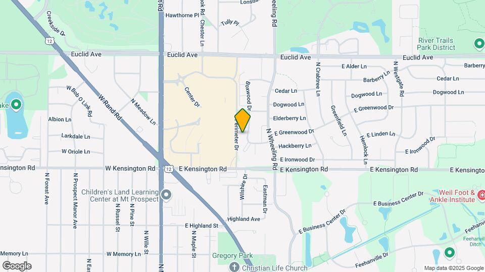 1008-1014 N Boxwood Dr Map and Location Details