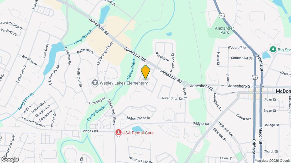 212 Coldsprings Ct Map and Location Details