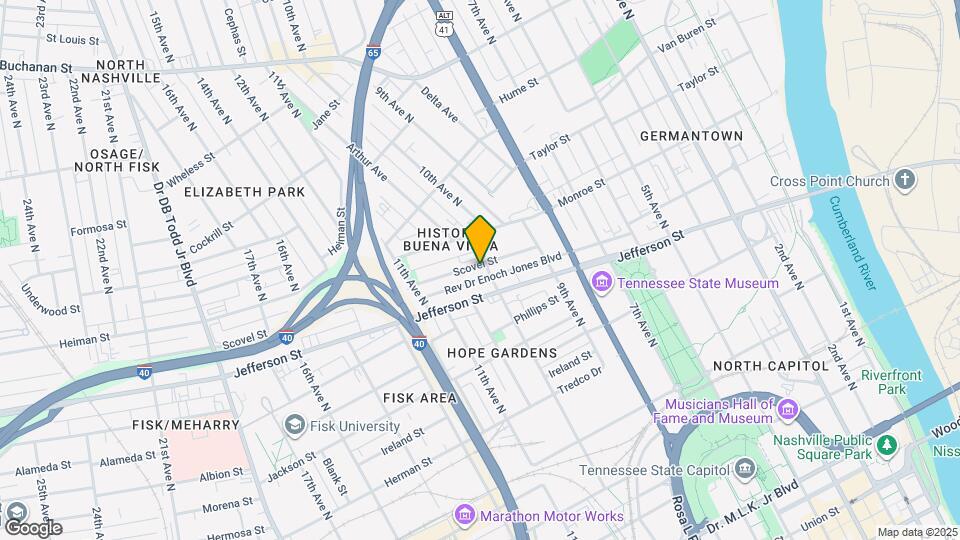 997 Scovel St Map and Location Details