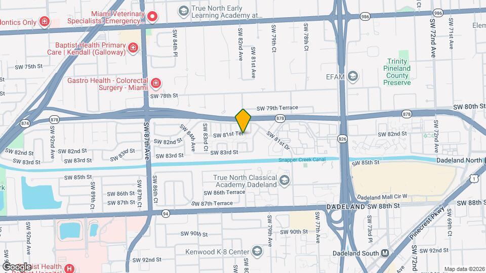 8114 SW 81st Ter Map and Location Details