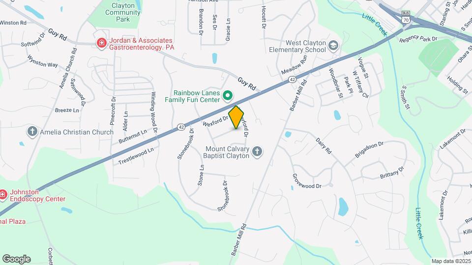 112 Glengariff Ln Map and Location Details