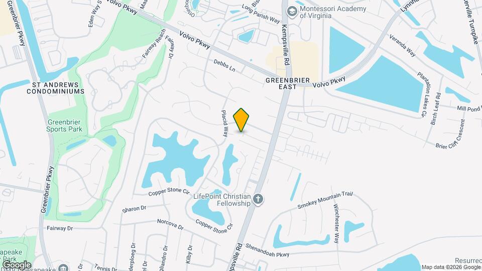 1200 Camden Pl Map and Location Details