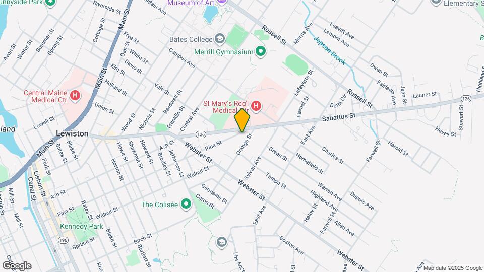 343 Pine St Map and Location Details