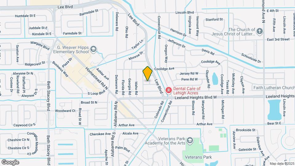 107 Indiana Pl Map and Location Details