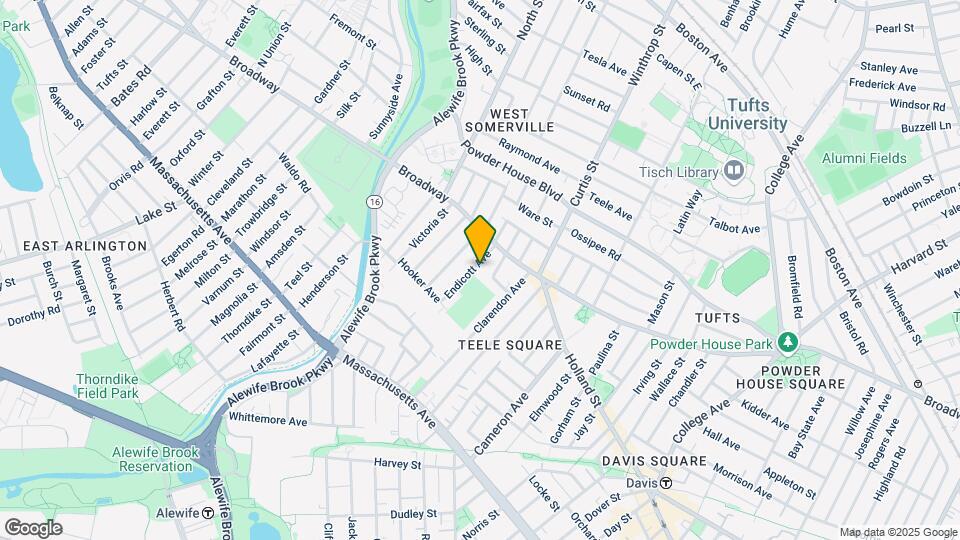 22 Endicott Ave, Unit 21-4 Map and Location Details
