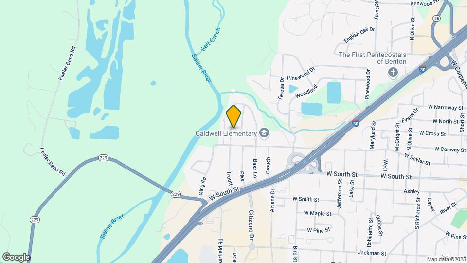 601 W Saline Cir Map and Location Details