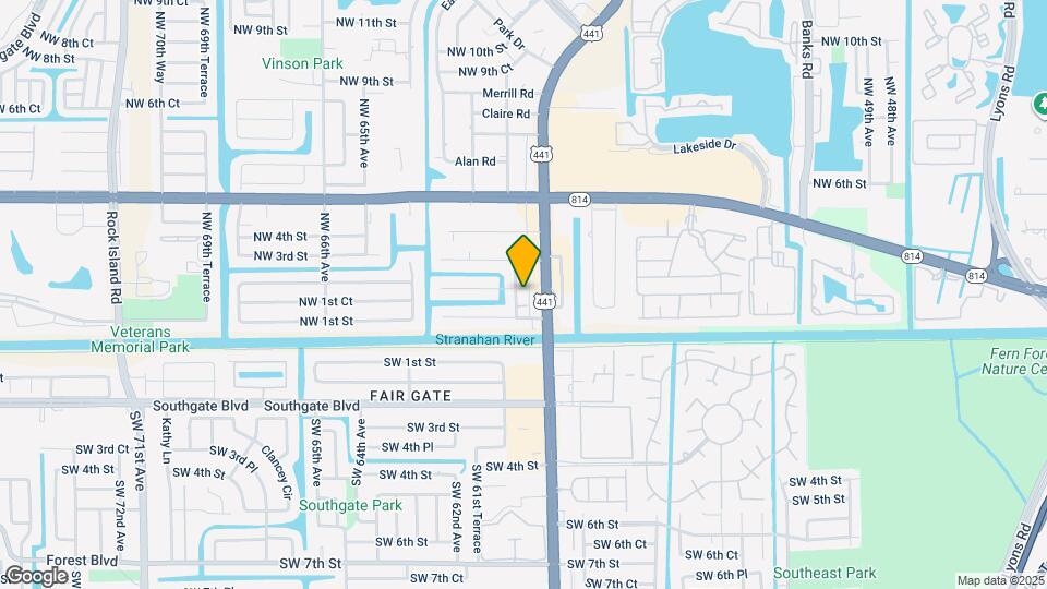 160 NW 60th Ave Map and Location Details