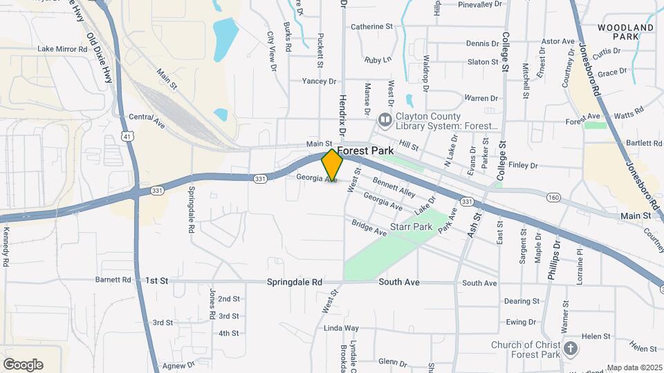 575 Georgia Ave Map and Location Details