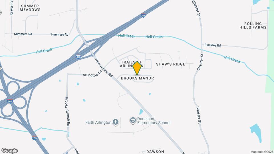 12123 Brooks River Dr Map and Location Details