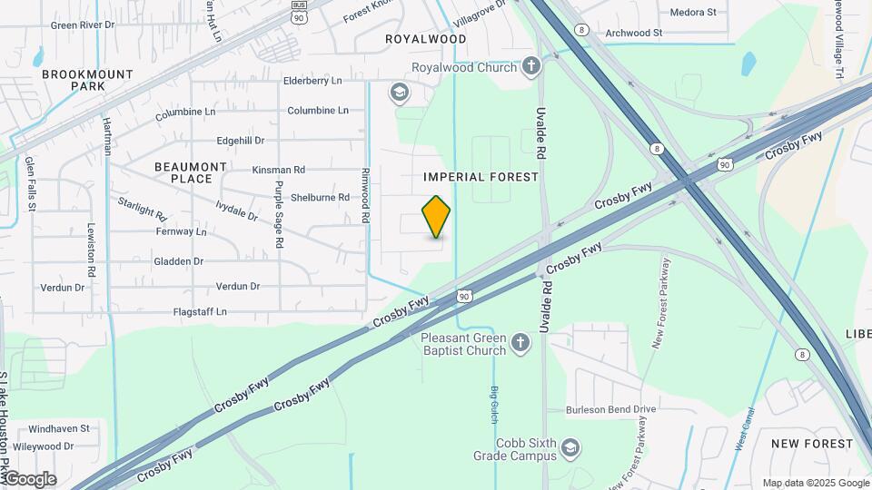 13535 Wembley Heights Dr Map and Location Details