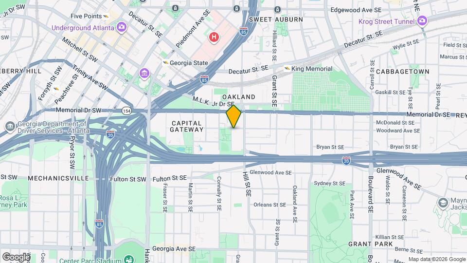 225 Woodward Ave SE Map and Location Details