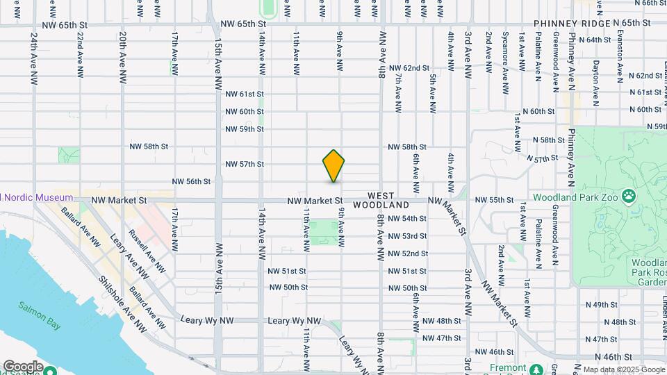 911 NW 56th St Map and Location Details
