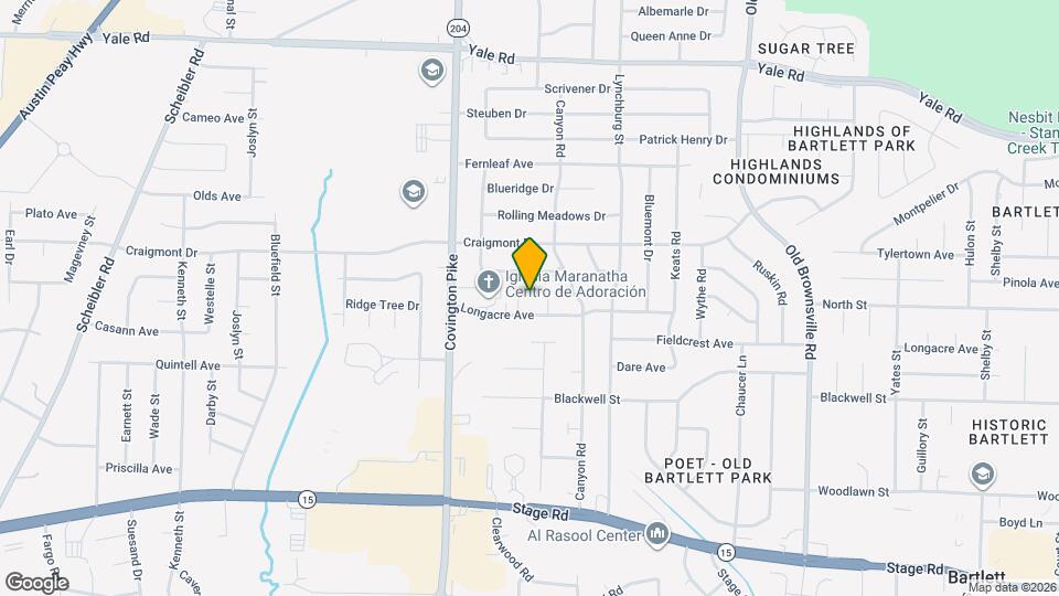 3210 Longacre Cove Map and Location Details