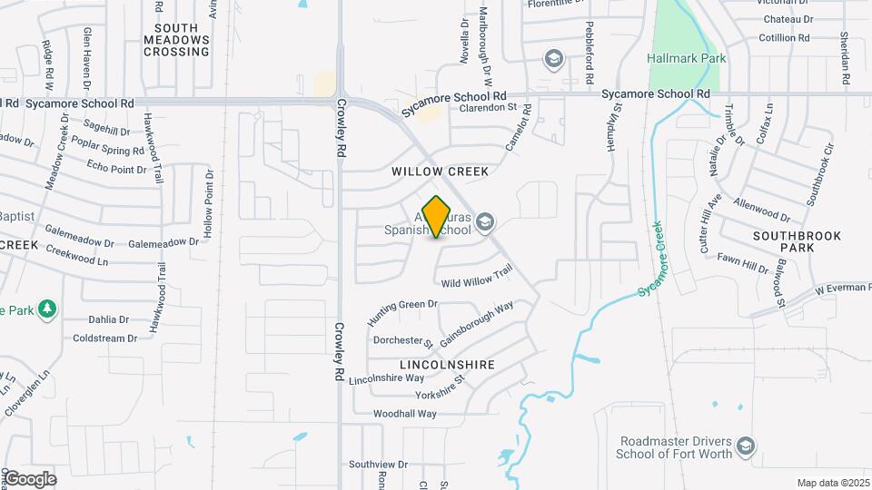 8404 Whispering Creek Trail Map and Location Details