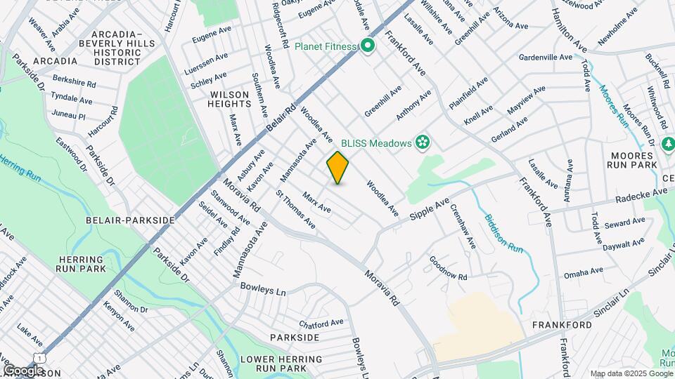 4506 Furley Ave, Unit 1 Map and Location Details