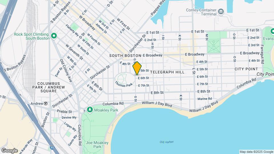 84 G St Mapa y Detalles de la Ubicación