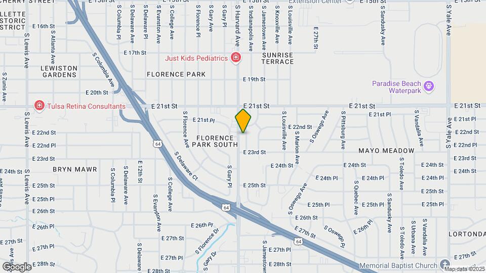 2220 S Indianapolis Ave Map and Location Details