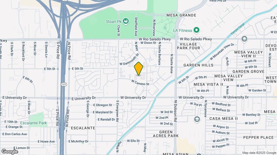 540 N May, Unit #2110 Map and Location Details