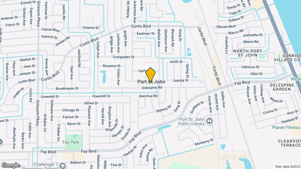 6730 Bermuda Ave Map and Location Details