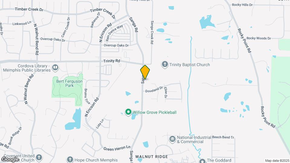 554 N Sanga Rd Mapa y Detalles de la Ubicación