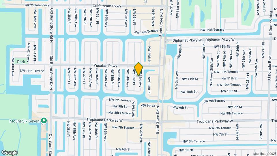 1028 NW 33rd Ave Map and Location Details