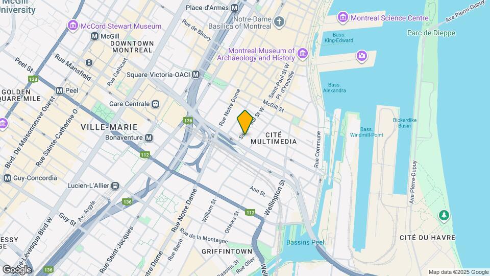 754-762 Saint-Paul Rue O Map and Location Details