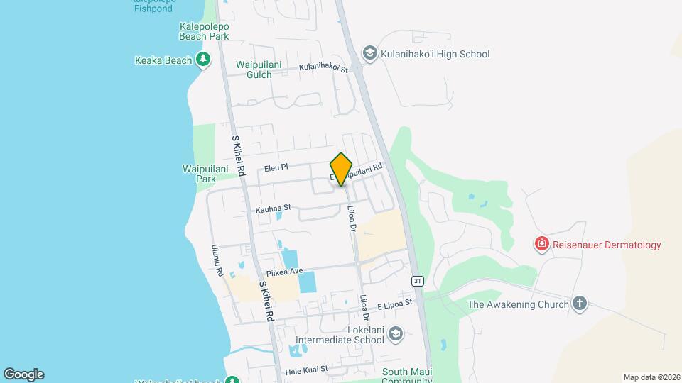 1133 Kahaapo Loop, Unit STUDIO Map and Location Details