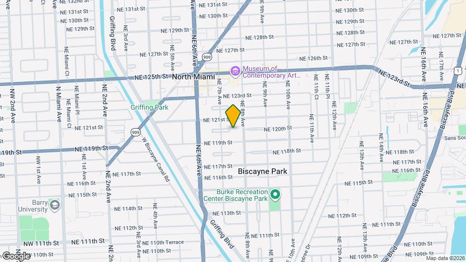 750 NE 120th St Mapa y Detalles de la Ubicación