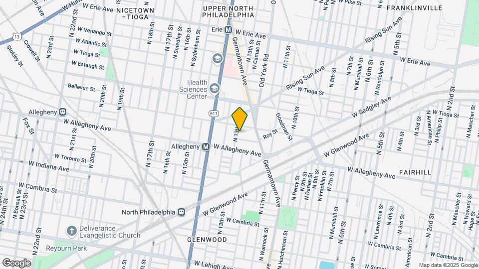 3239 N 13th St Map and Location Details