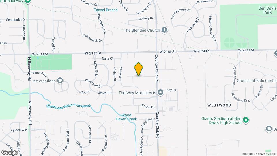 8427 Country Meadows Dr Map and Location Details