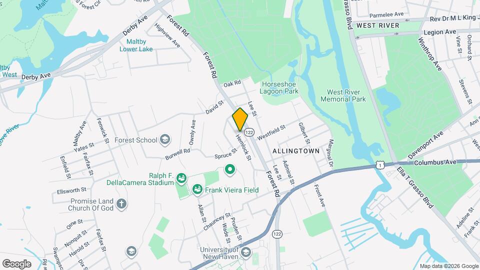 125 Hemlock St, Unit 2nd flr Mapa y Detalles de la Ubicación