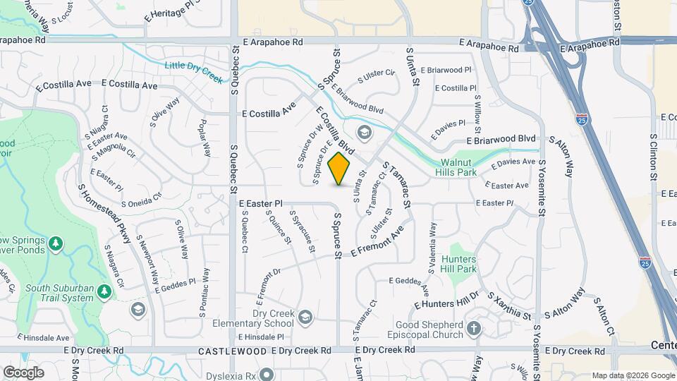 7063 S Trenton Dr Map and Location Details