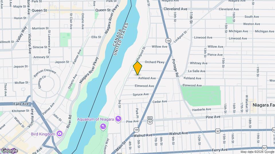 642 Ashland Ave Map and Location Details