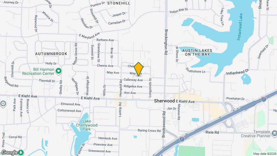 401 Calloway Ave Map and Location Details