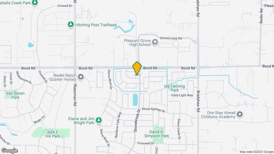 9521 Shadowrock Way Map and Location Details