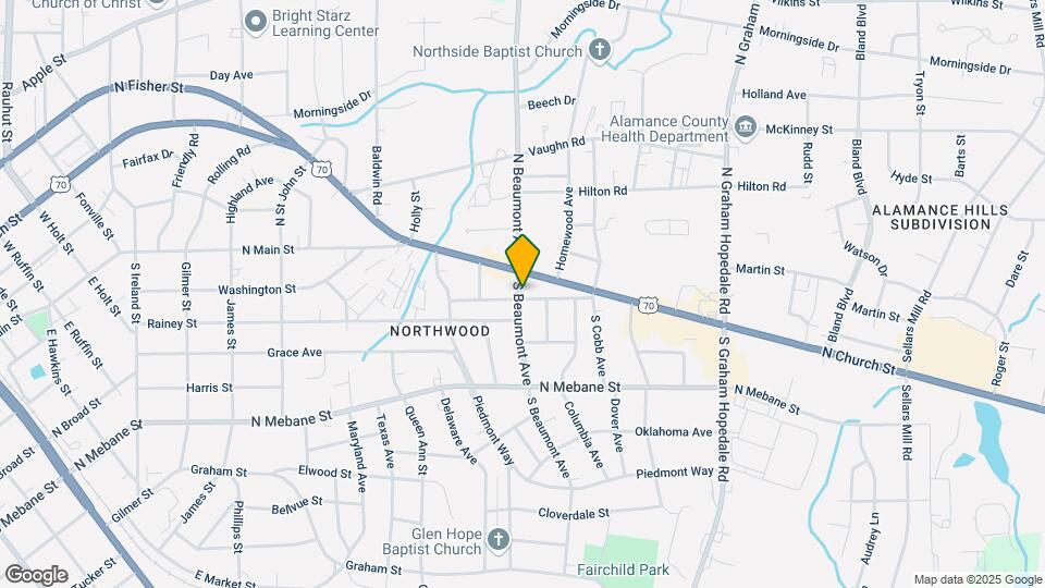 126 S Beaumont Ave Map and Location Details