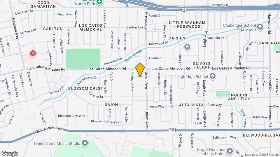 15555 Union Ave Map and Location Details