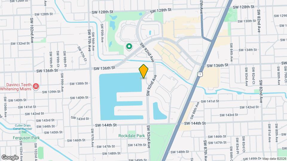 13724 SW 92nd Ct Map and Location Details