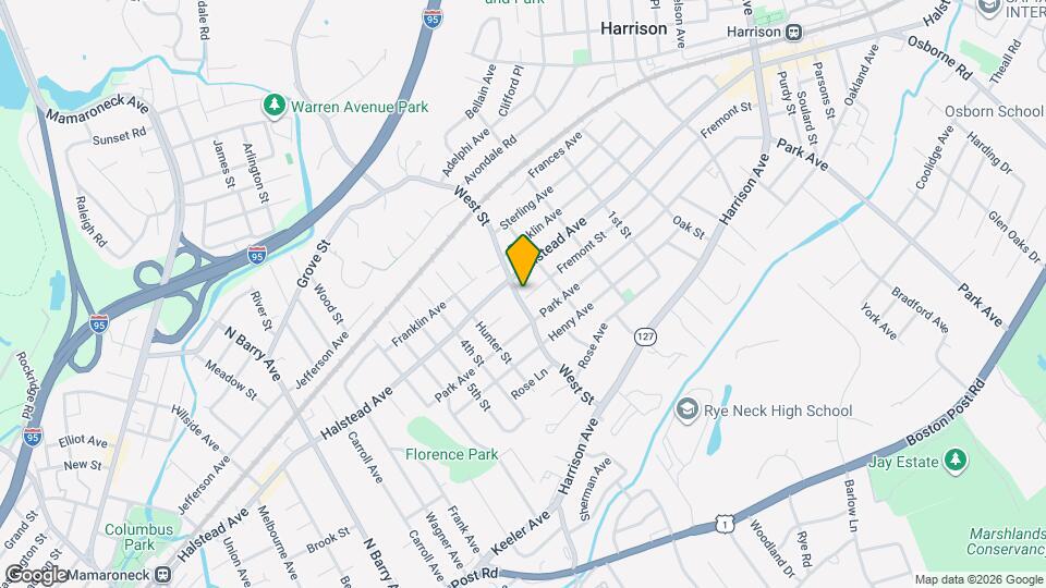 14 Fremont St Map and Location Details