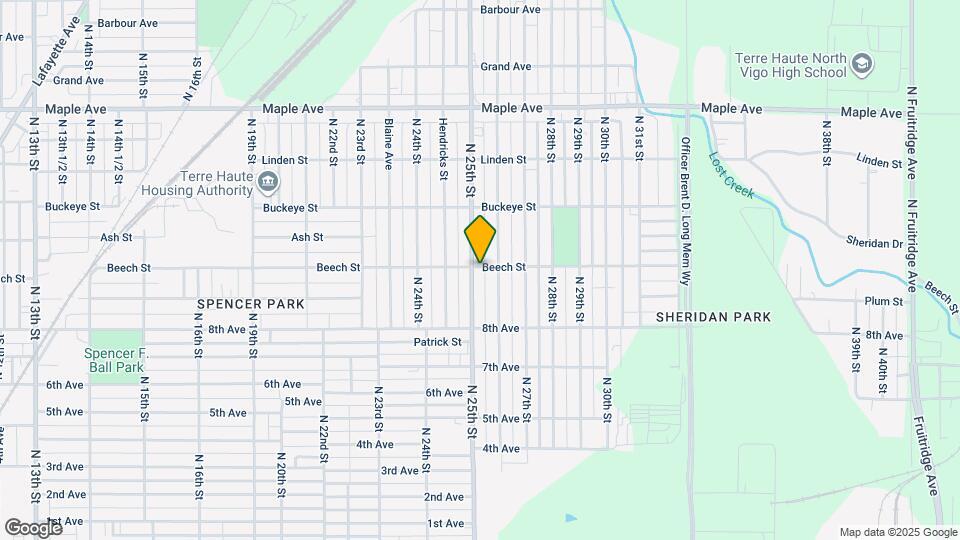 2501-2503 Beech St Map and Location Details
