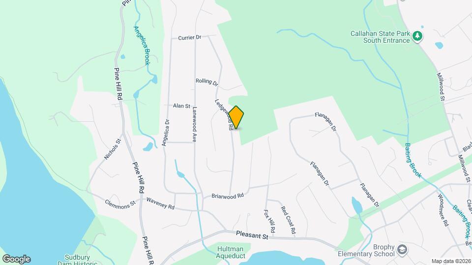 27 Ledgewood Rd Map and Location Details