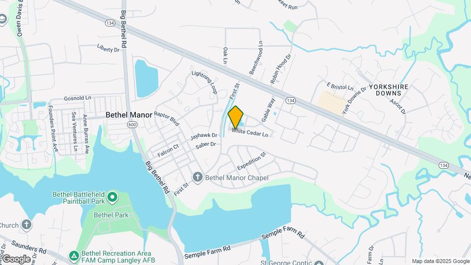 108 White Cedar Ln Map and Location Details