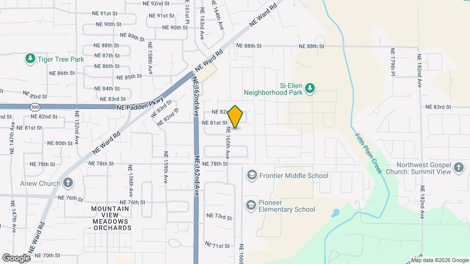16504 NE 80th St Map and Location Details