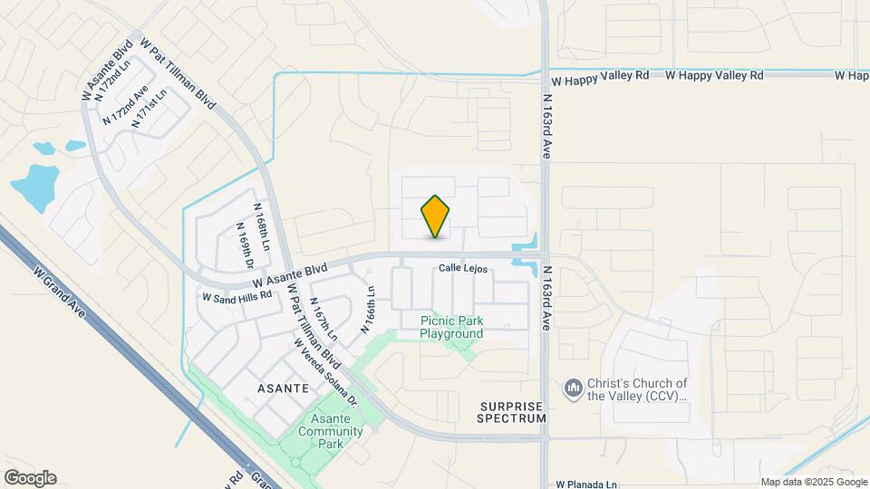 16537 W Alameda Rd Mapa y Detalles de la Ubicación