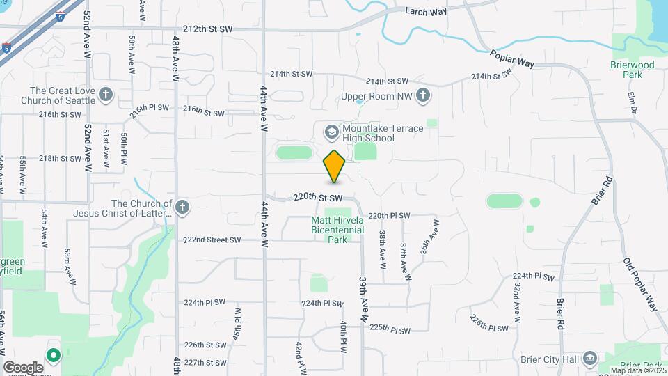 21904 41st Pl W Map and Location Details